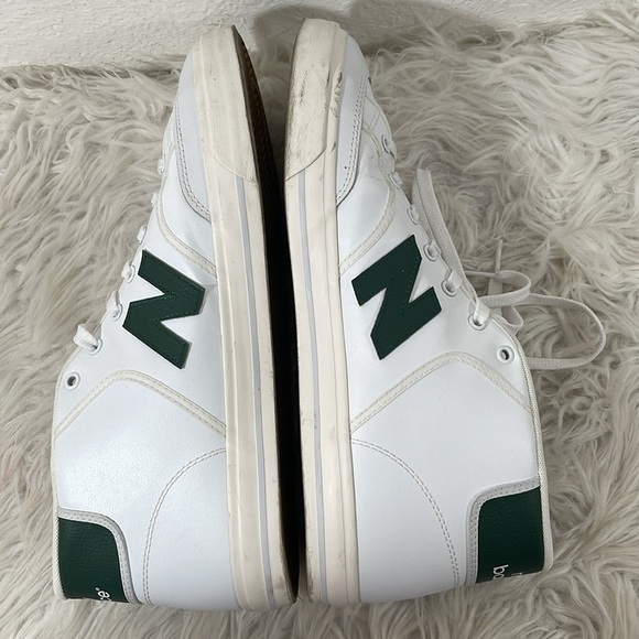 New Balance 213 White & Forest Green Skate Shoes Size 13 - Picture 7 of 11